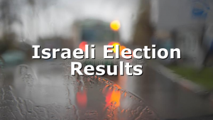 Israeli Election Results