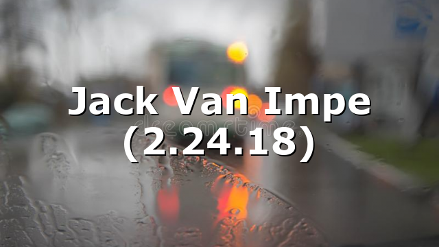 Jack Van Impe (2.24.18)