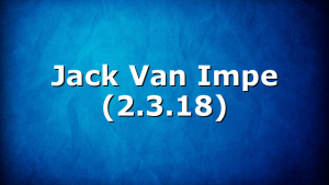 Jack Van Impe (2.3.18)
