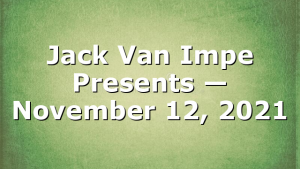 Jack Van Impe Presents — November 12, 2021