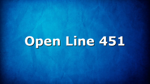 Open Line 451