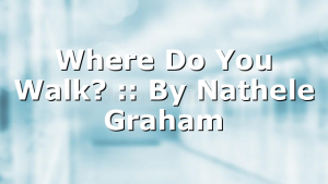 Where Do You Walk? :: By Nathele Graham