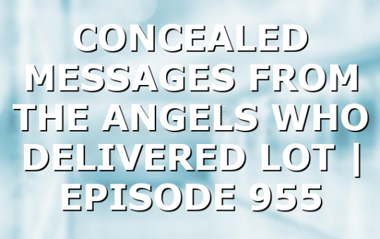CONCEALED MESSAGES FROM THE ANGELS WHO DELIVERED LOT | EPISODE 955