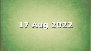 17 Aug 2022