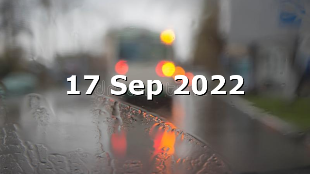 17 Sep 2022