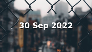 30 Sep 2022