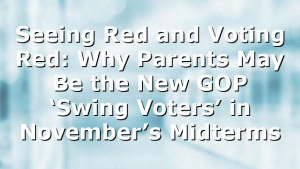 Seeing Red and Voting Red: Why Parents May Be the New GOP ‘Swing Voters’ in November’s Midterms