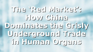 The ‘Red Market’: How China Dominates the Grisly Underground Trade in Human Organs